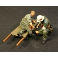 GA018B Wounded Tank Crew & Medic for WWII Panzer I Ausf. A